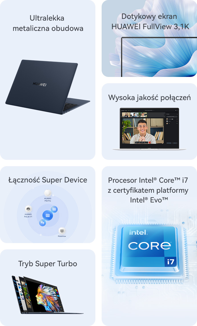 Kup HUAWEI MateBook X Pro 2023 | HUAWEI Store (PL)